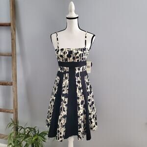 Nine West Spaghetti Strap Polka Dot Sun Dress 4